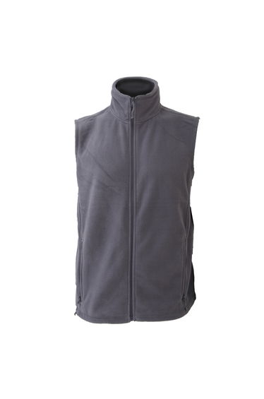 Jerzees Colour Fleece Gilet Jacket / Bodywarmer - Convoy Grey