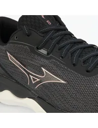 Women's Mizuno Wave Skyrise Running Shoes in Black - 4