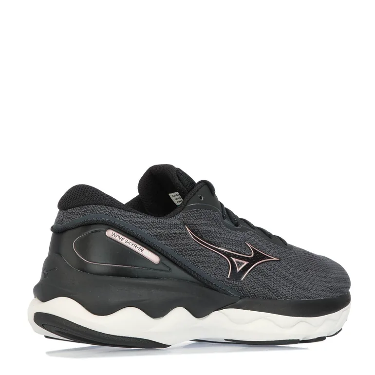 Women's Mizuno Wave Skyrise Running Shoes in Black - 2
