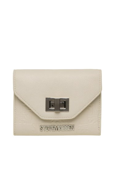 Steve madden btab-4 beige wallet women's wallets