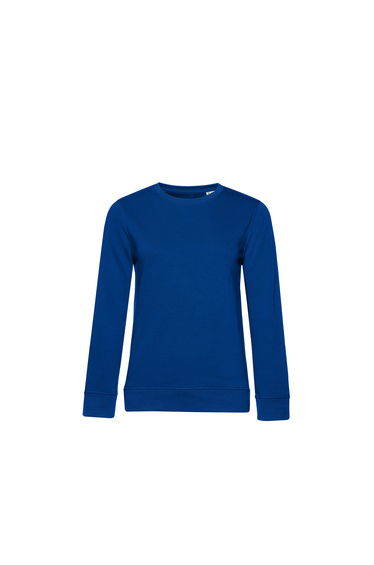 B&C Womens/Ladies Organic Sweatshirt - Royal Blue