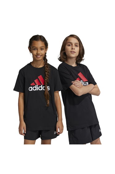 Essentials Two-Color Big Logo Cotton T-Shirt