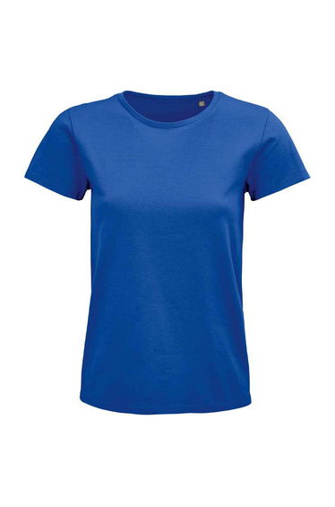 SOLS Womens/Ladies Pioneer Organic T-Shirt - Royal Blue