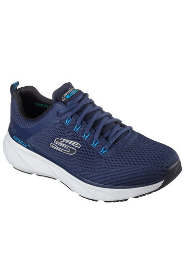 Skechers Mens Edgeride Contention Relaxed Fit Trainers - Navy/Blue