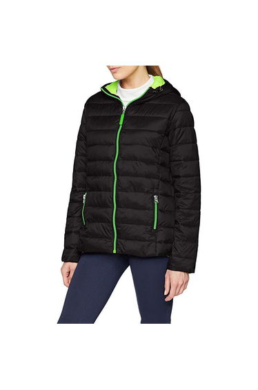 Result Urban Mens Snowbird Hooded Jacket - Black/Lime Green