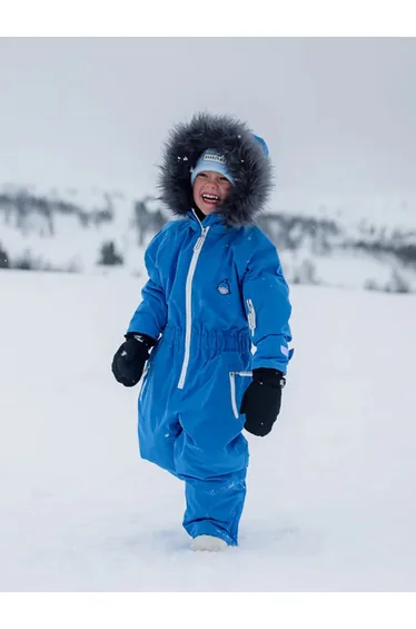 Roarsome Boys Reef The Shark Snowsuit in Blue