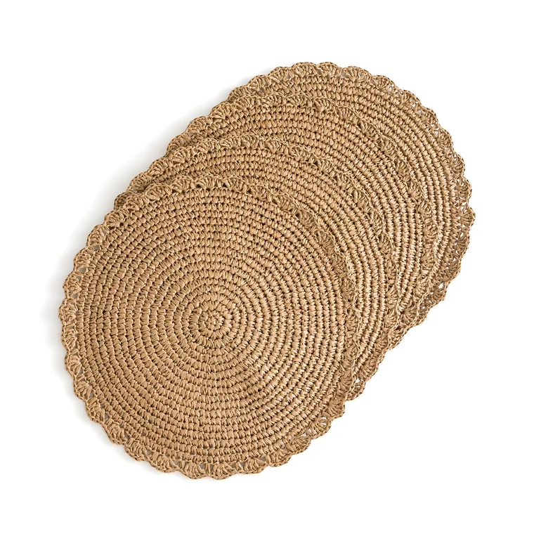 Set of 4 Solia Woven Paper Placemats - 3