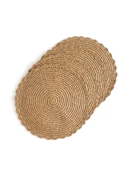 Set of 4 Solia Woven Paper Placemats - 3