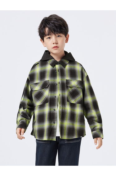Boys' Checkered Shirt