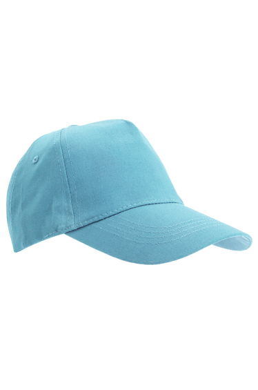 SOLS Unisex Buzz 5 Panel Baseball Cap - Atoll Blue