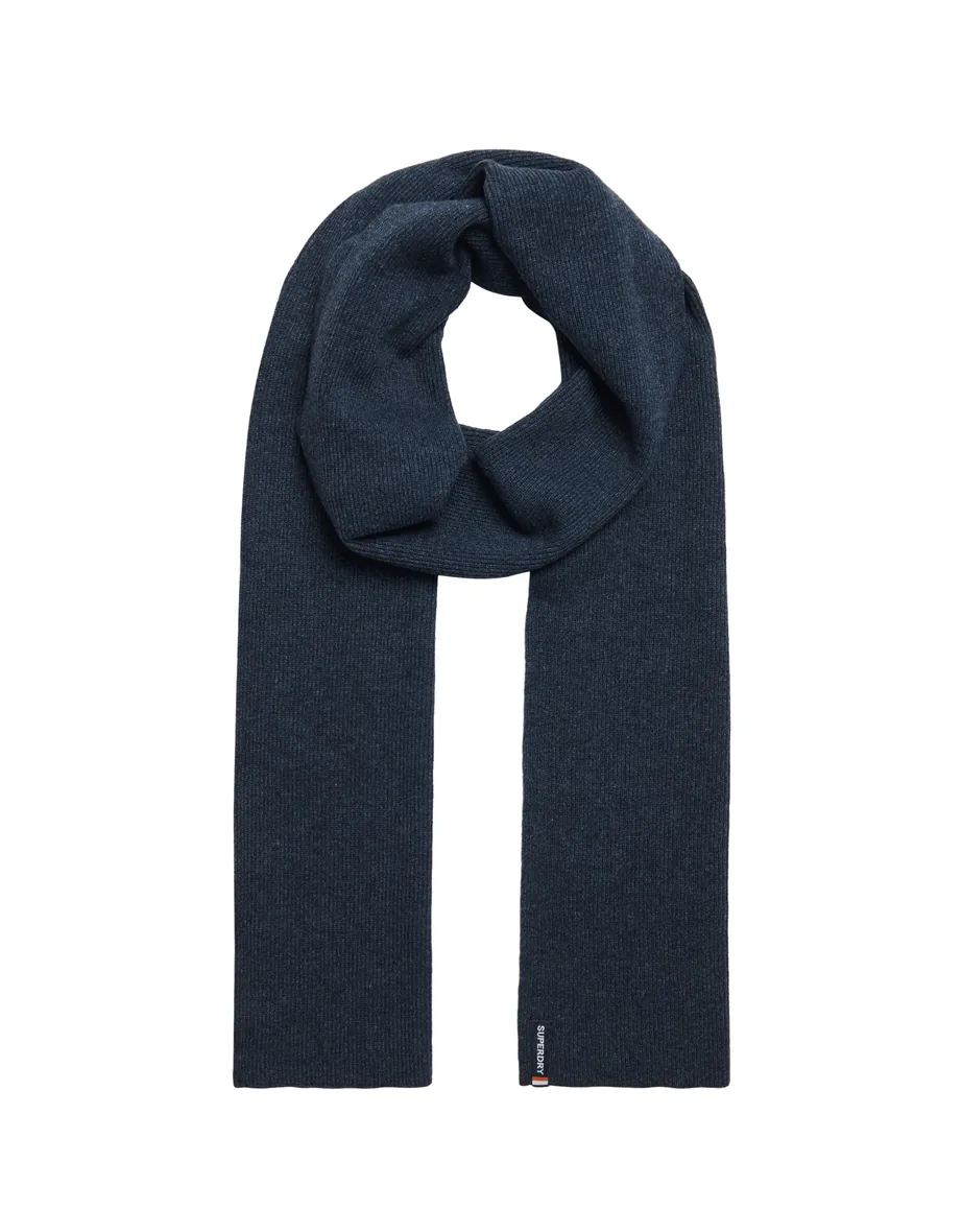 knitted scarf superdry womens scarves