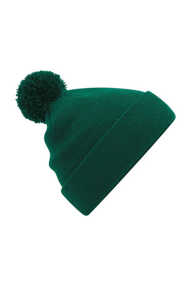 Beechfield Unisex Adult Original Pom Pom Beanie - Bottle Green