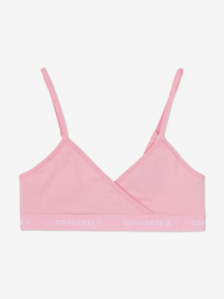 طقم براليت بناتي بتصميم مثلث عدد 2 لون زهري - 3