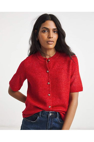 Simply Be Short Sleeve Cardigan