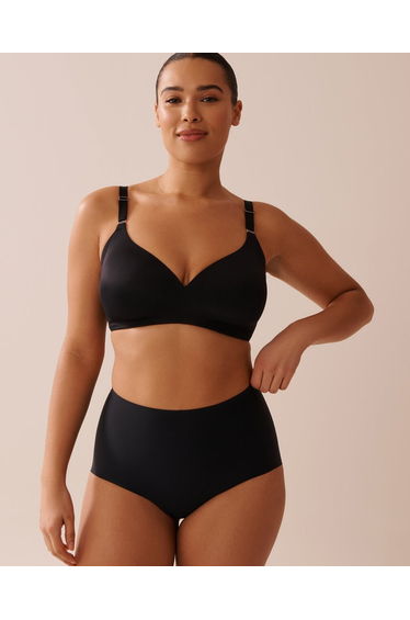 Medium Support Microfiber High Waist Shaper Bikini