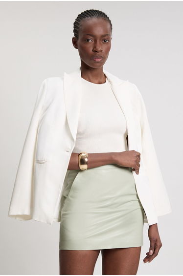 Forever Leather Mini Skirt