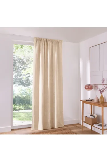 Carly Corduroy Pencil Pleat/Wave Header Curtain