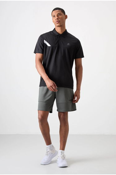 TOMMY Men's Polo Collar Short Sleeve T-Shirt