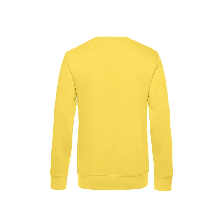 B&C Mens King Crew Neck Sweater - Yellow Fizz - 1