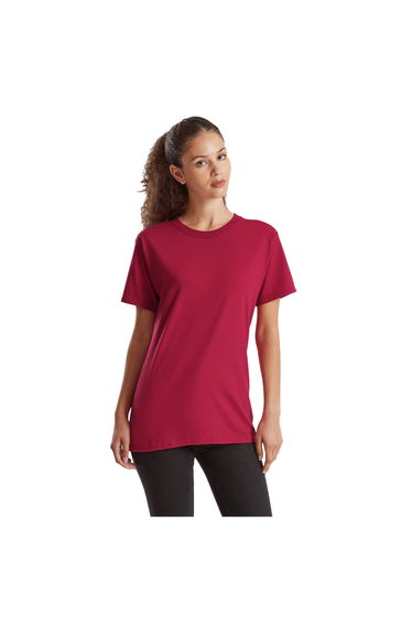 Fruit of the Loom Unisex Adult Pure Cotton T-Shirt - Cranberry