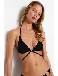 Bikini Top - Black - Plain - 2