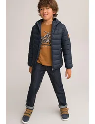 Recycled Lightweight Padded Jacket with Hood