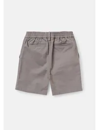 Dylan Grey Woven Chino Short - 4