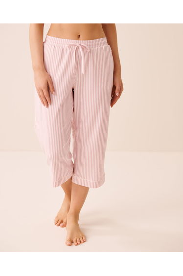 Cotton Pajama Capris