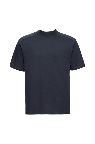 Russell Mens Heavyweight T-Shirt - French Navy