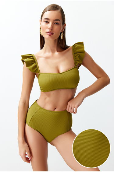 Bikini Set - Green - Plain