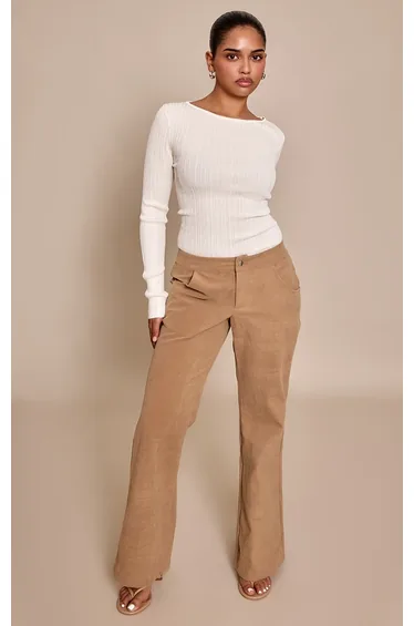 بنطلون بريتي ليتل ثينق بيج بقصة مستقيمة - للمقاسات الضيقة