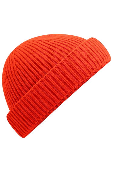 Beechfield Unisex Adult Harbour Fisherman Beanie - Fire Red