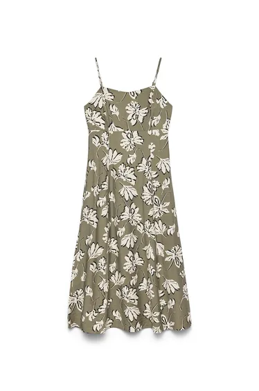 Printed Cami Maxi Dress