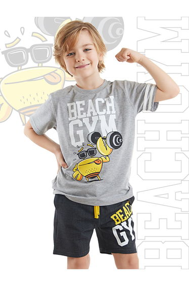 Beach Gym Boys T-shirt Shorts Set