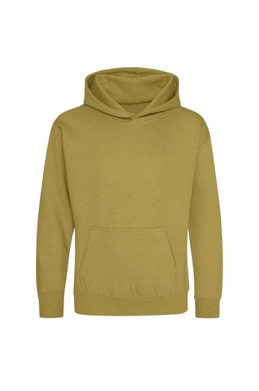 Awdis Kids Unisex Hooded Sweatshirt / Hoodie / Schoolwear - Khaki Brown