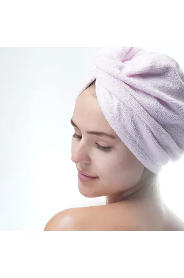 منشفة شعر بتصميم لف عدد 2