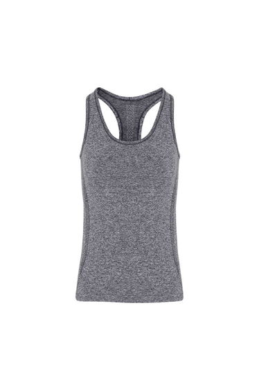 TriDri Womens/Ladies Seamless 3D Fit Multi Sport Sculpt Vest - Charcoal