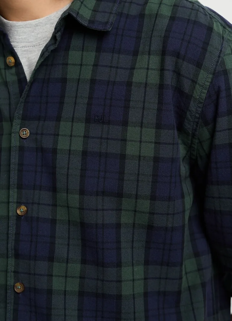 Checked Regular Fit Long Sleeve Shirt - 4