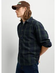 Checked Regular Fit Long Sleeve Shirt - 2