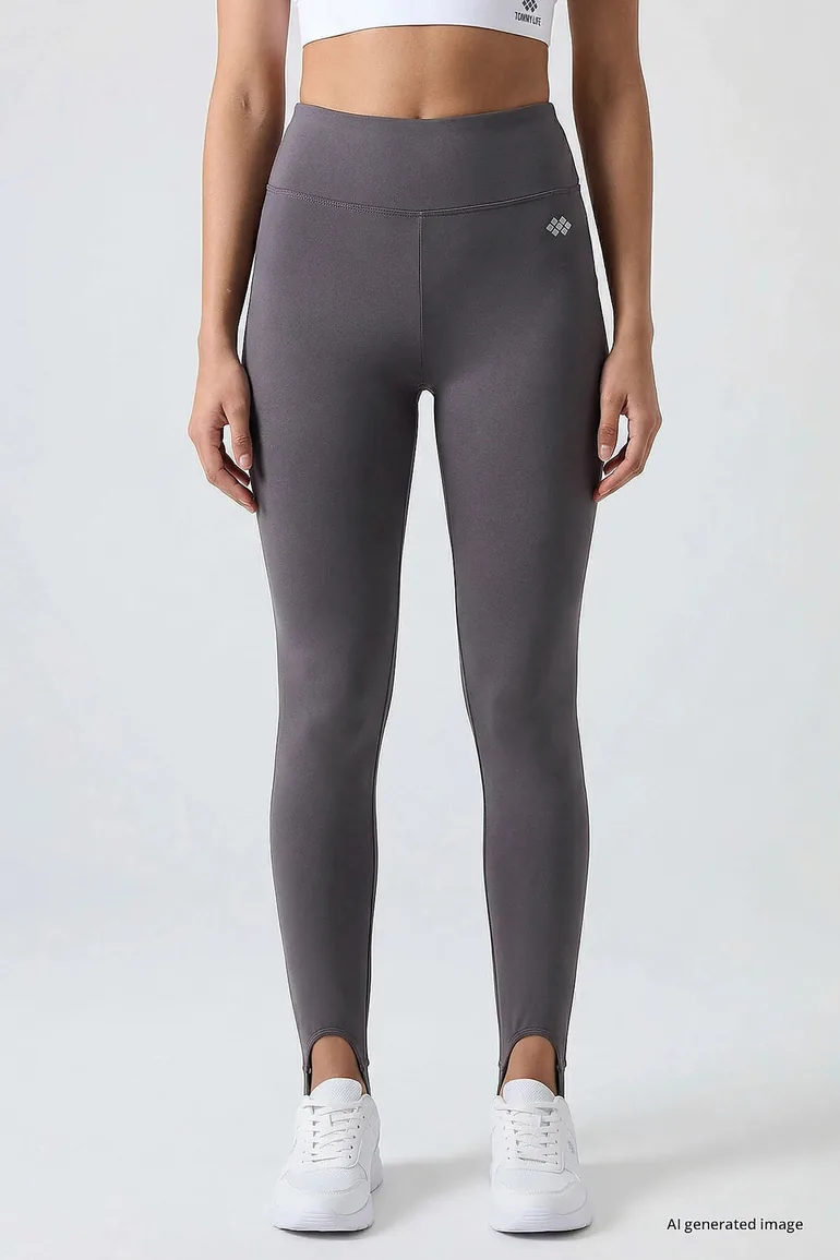 TOMMY Women's Polyester Elastane Leggings - 1