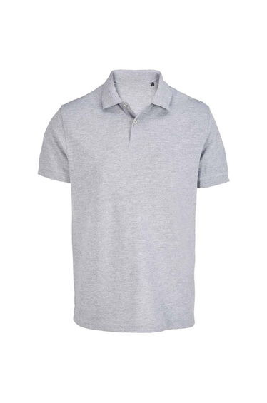 SOLS Pacific Marl Piqué Polo Shirt - Grey Marl