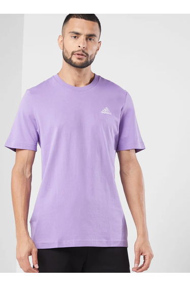Essentials Single Jersey Embroidered Small Logo T-Shirt