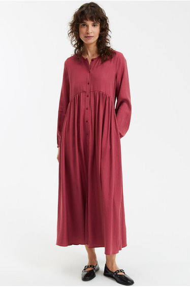Signatures Suzie Maxi Dress with Long Sleeves