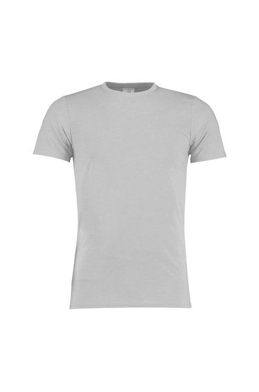Kustom Kit Mens Superwash 60 Fashion Fit T-Shirt - Light Grey Marl