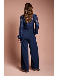 جمبسوت بأكمام طويلة بياقة V - 3