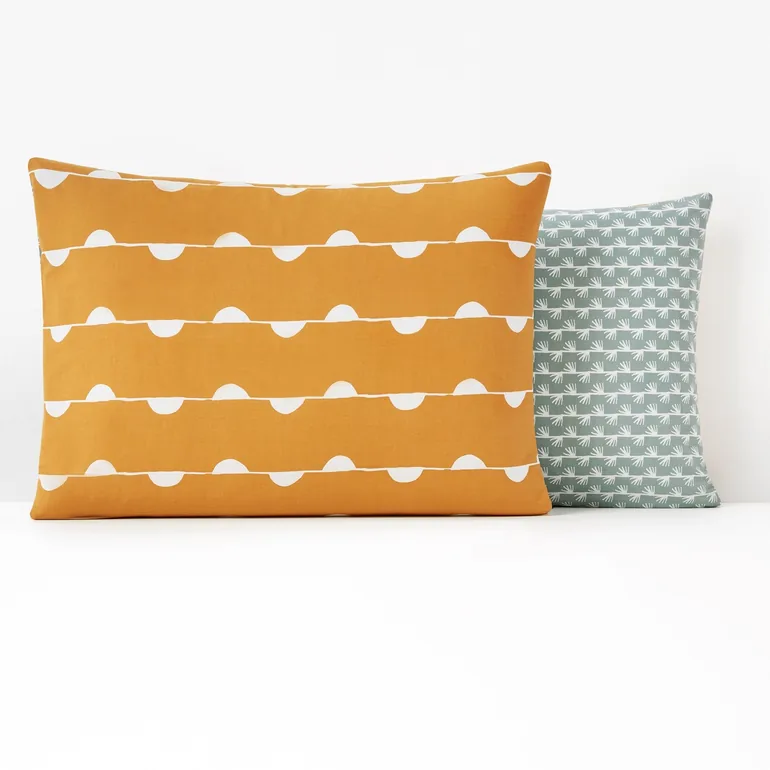 IRUN Geometric Graphic Cotton Pillowcase - 2