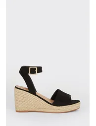 Rebekah Peep Toe Wedges - 1