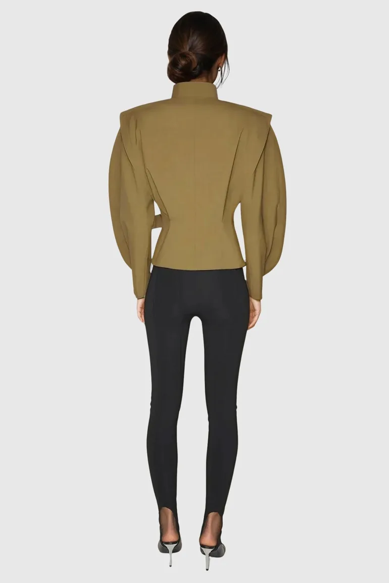 Dax Balloon Sleeve Jacket - 4