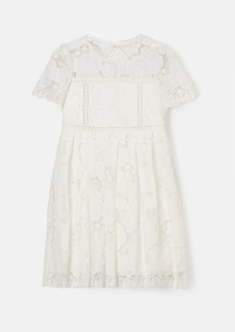 Mavea White Lace Dress - 6