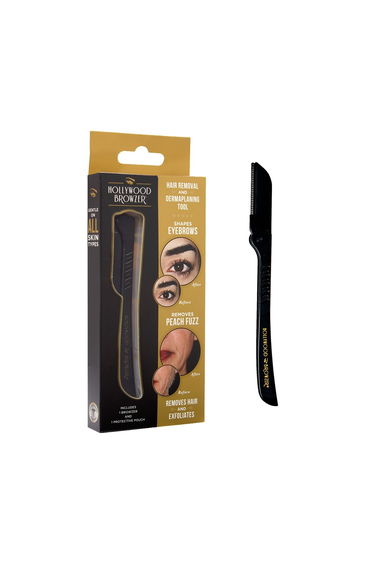 Hollywood Browzer Dermaplaner - Single Browzer - Black